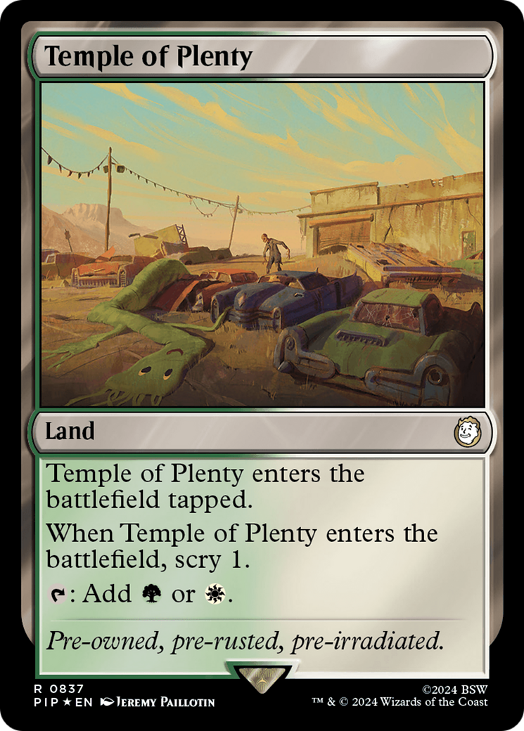 Temple of Plenty (Surge Foil) [Fallout]