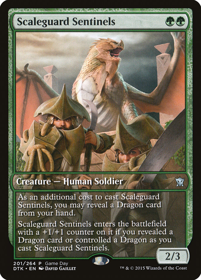 Scaleguard Sentinels (Game Day) [Dragons of Tarkir Promos]