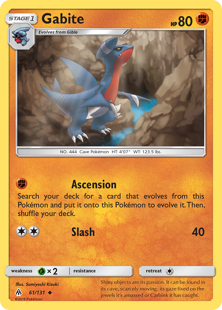 Gabite (61/131) [Sun & Moon: Forbidden Light]