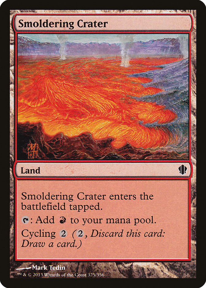 Smoldering Crater [Commander 2013]
