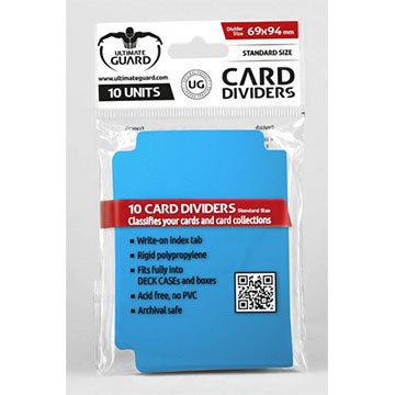 Ultimate Guard Card Dividers Standard Size Blue (10)