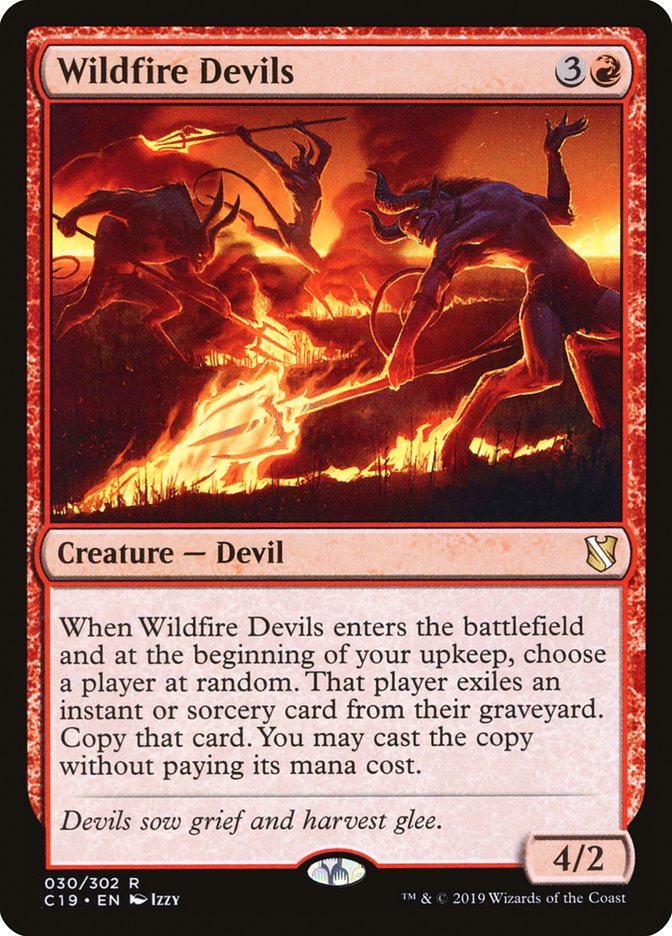 Wildfire Devils [Commander 2019]
