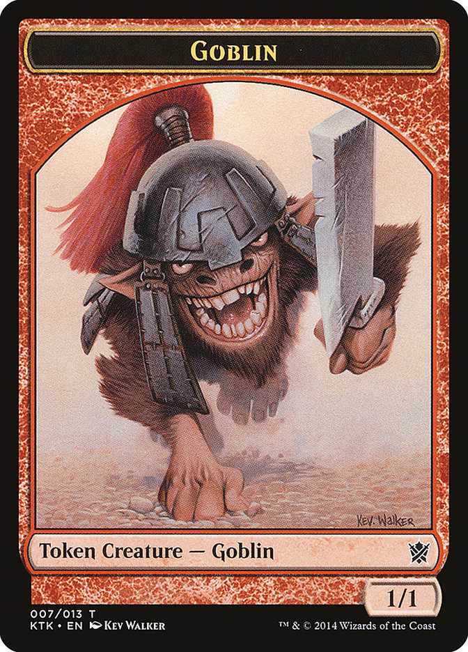 Goblin Token [Khans of Tarkir Tokens]
