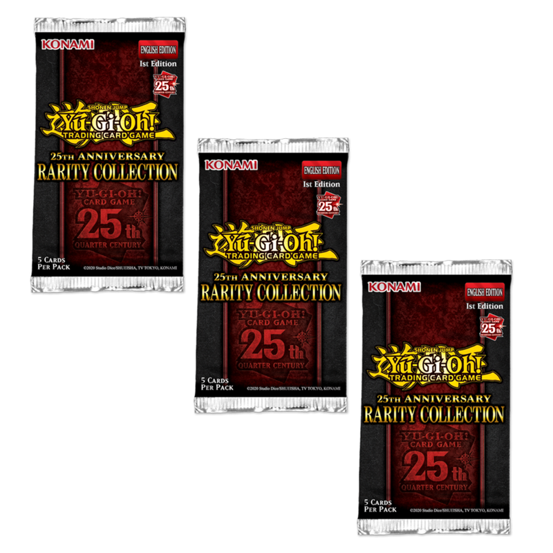 Yu-Gi-Oh! - 25th Anniversary Rarity Collection 3 Pack Tuckbox