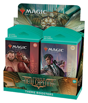 Magic The Gathering Streets of New Capenna Theme Booster Display