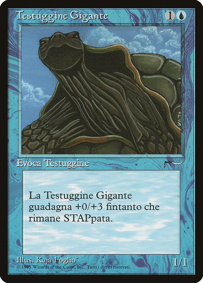 Giant Tortoise (Italian) - "Testuggine Gigante" [Rinascimento]