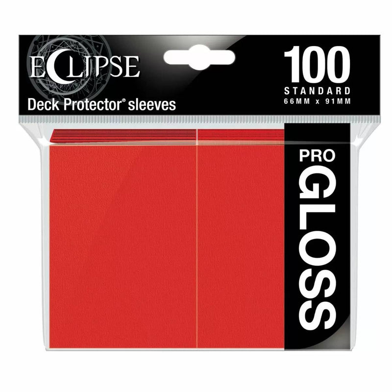 Eclipse Gloss Standard Sleeves Apple Red (100)