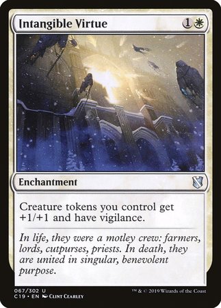 Intangible Virtue [Commander 2019] - Good Games