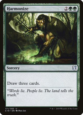 Harmonize [Commander 2019] - Good Games