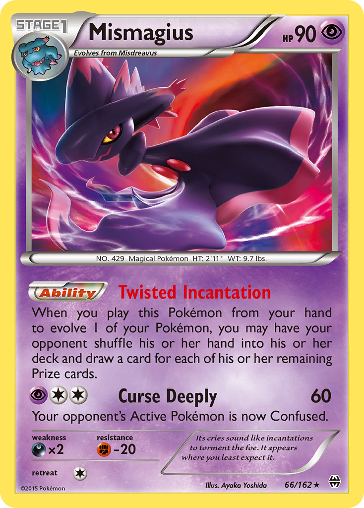 Mismagius (66/162) [XY: BREAKthrough]