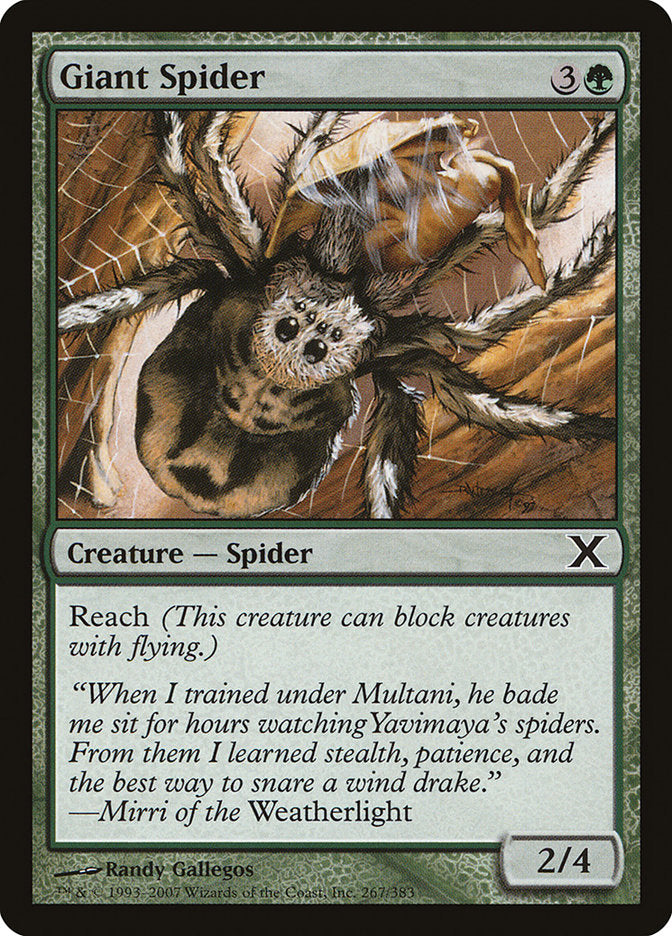Giant Spider [Tenth Edition]