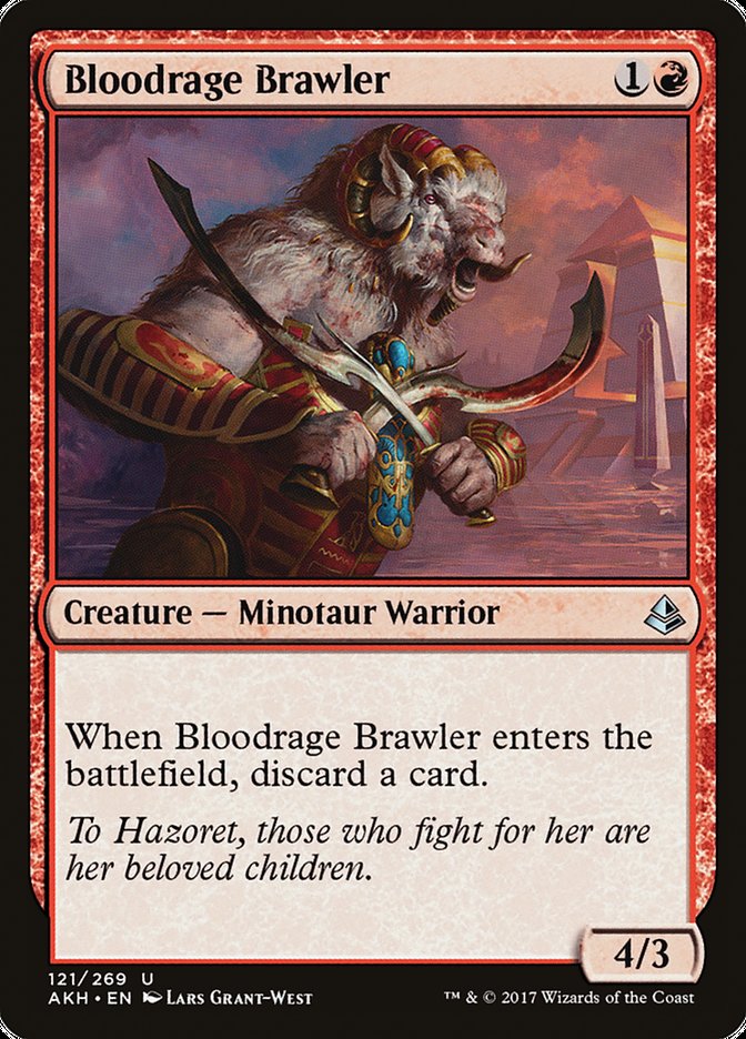 Bloodrage Brawler [Amonkhet]