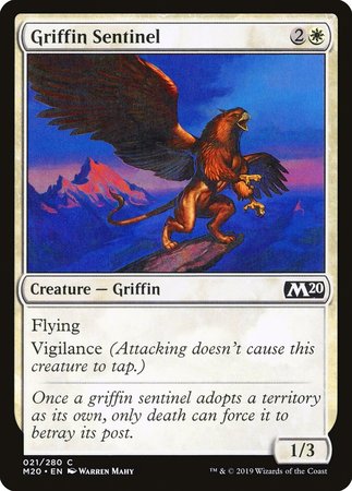 Griffin Sentinel [Core Set 2020] - Good Games