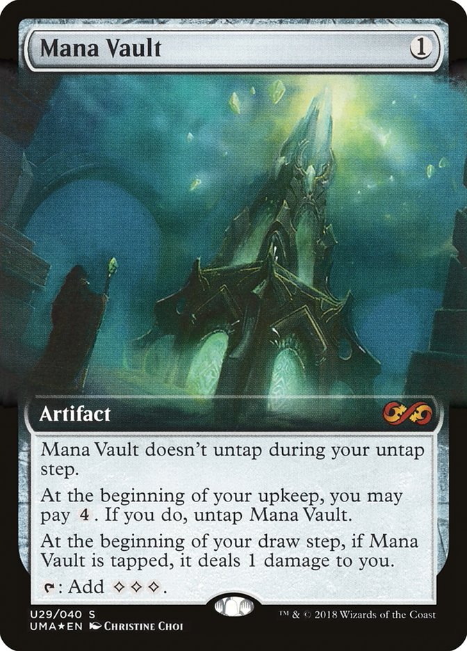 Mana Vault (Topper) [Ultimate Masters Box Topper]