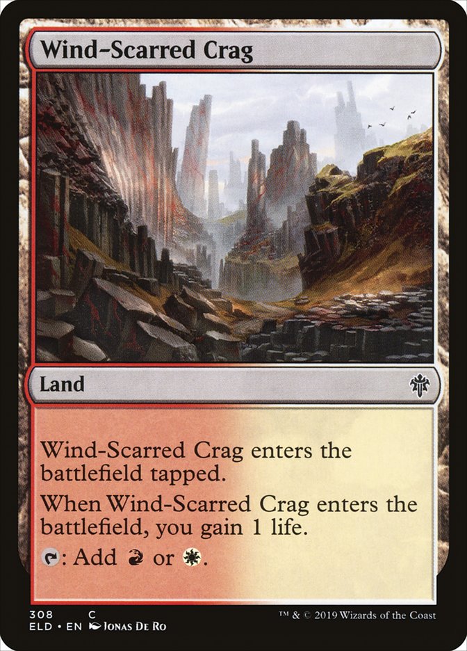 Wind-Scarred Crag [Throne of Eldraine]