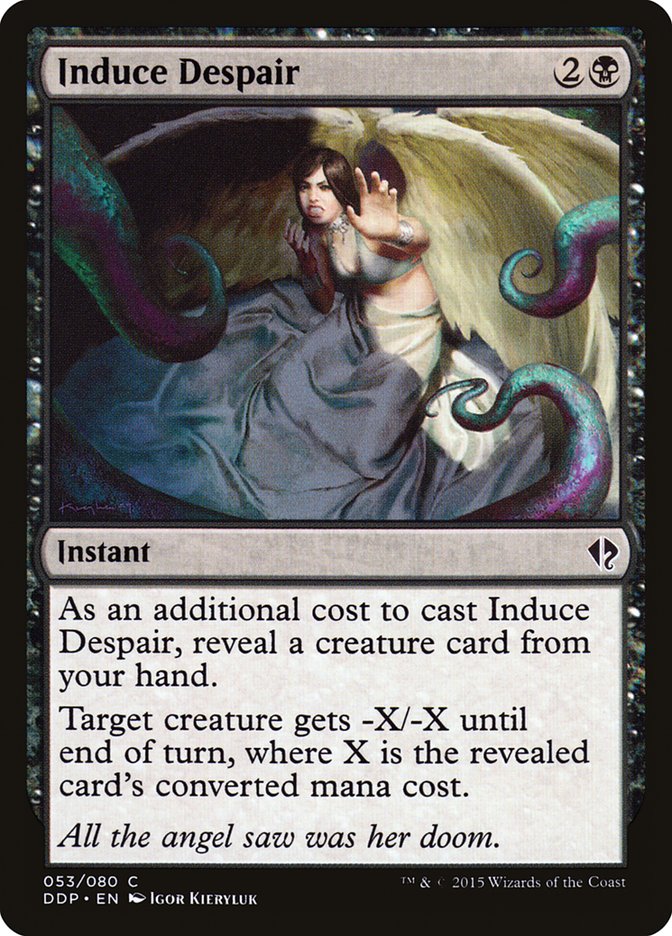 Induce Despair [Duel Decks: Zendikar vs. Eldrazi]