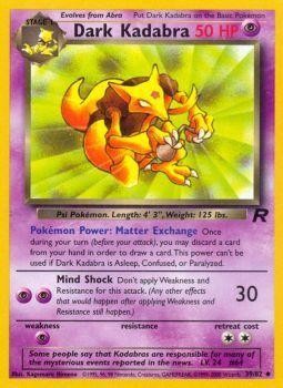 Dark Kadabra (39/82) [Team Rocket Unlimited]