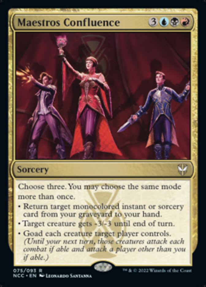 Maestros Confluence [Streets of New Capenna Commander]