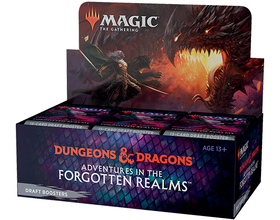 Magic the Gathering D&D: Adventures in the Forgotten Realms Draft Booster Box