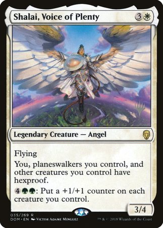 Shalai, Voice of Plenty [Dominaria Promos] - Good Games