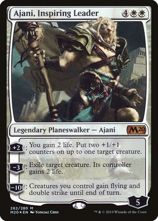 Ajani, Inspiring Leader [Core Set 2020] - Good Games