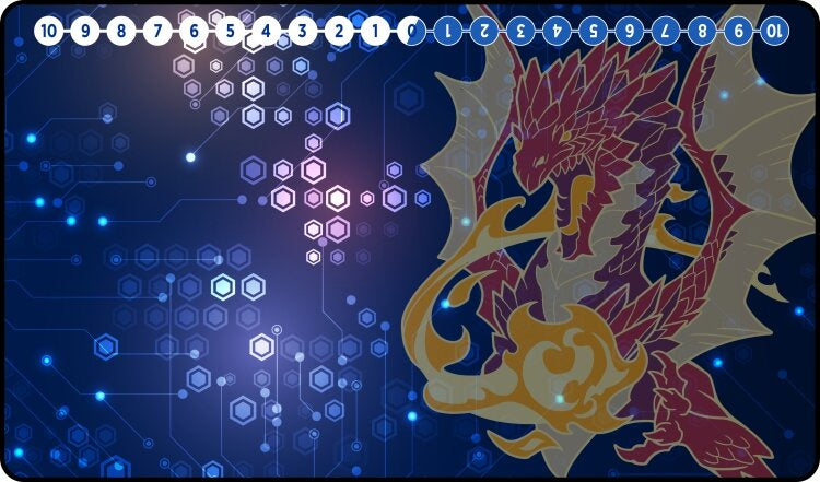 Gamermats - Red Dragon Digimon TCG Sized Playmat