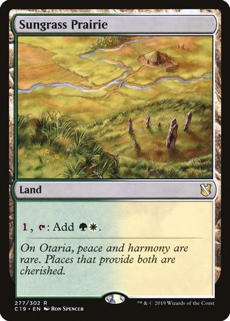 Sungrass Prairie [Commander 2019] - Good Games