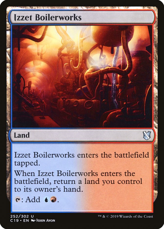 Izzet Boilerworks [Commander 2019]