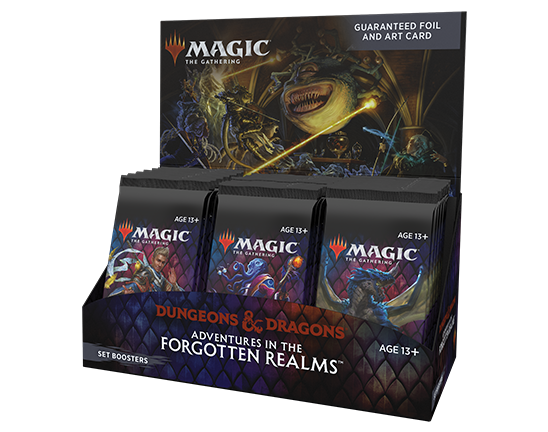 Magic the Gathering D&D: Adventures in the Forgotten Realms Set Booster Box