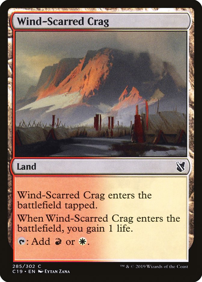 Wind-Scarred Crag [Commander 2019]