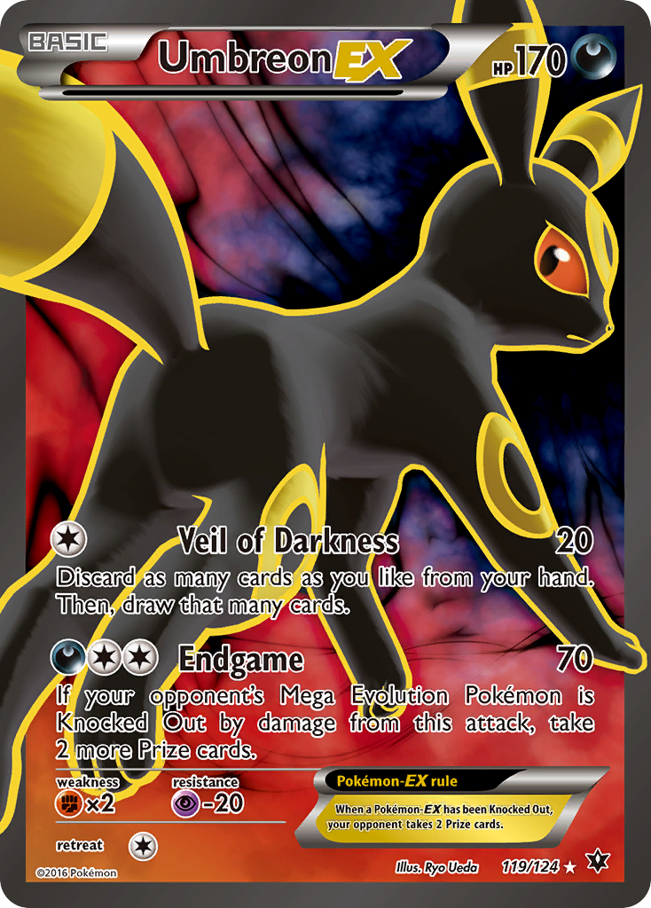 Umbreon EX (119/124) [XY: Fates Collide]