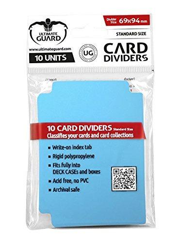 Ultimate Guard Card Dividers Standard Size Light Blue (10) - Good Games