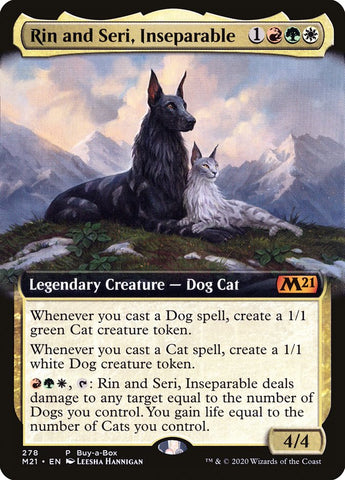 Rin and Seri, Inseparable (Extended Art) (Buy-A-Box) [Core Set 2021]