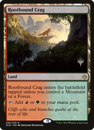 Rootbound Crag [Ixalan Promos] - Good Games