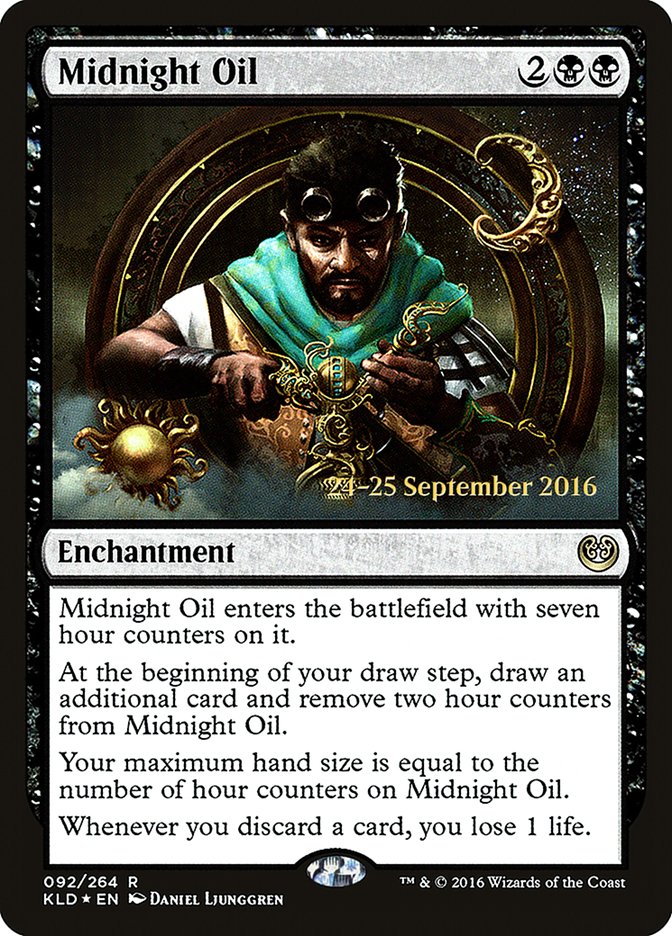 Midnight Oil [Kaladesh Prerelease Promos]