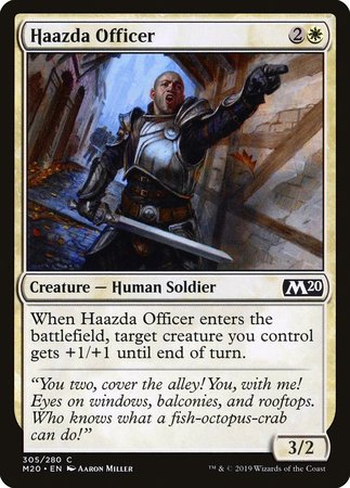 Haazda Officer [Core Set 2020] - Good Games