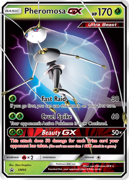 Mavin  Pokemon TCG : SM ULTRA BEASTS PROMO PHEROMOSA GX SM66