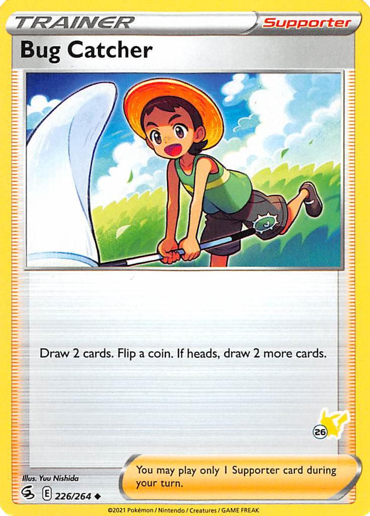 Bug Catcher (226/264) (Pikachu Stamp