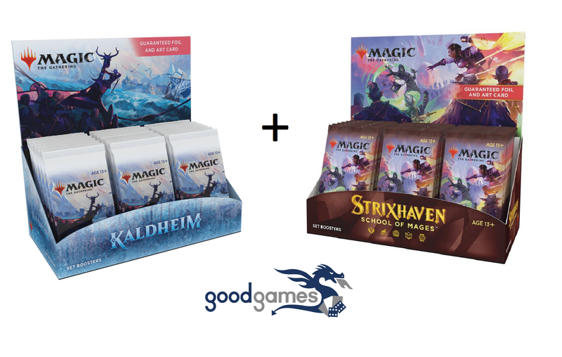 Kaldheim + Strixhaven Set Booster Box Combo!