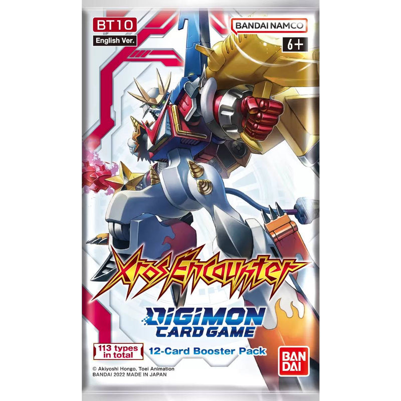 Digimon Card Game Series 10 Xros BT10 Booster Pack
